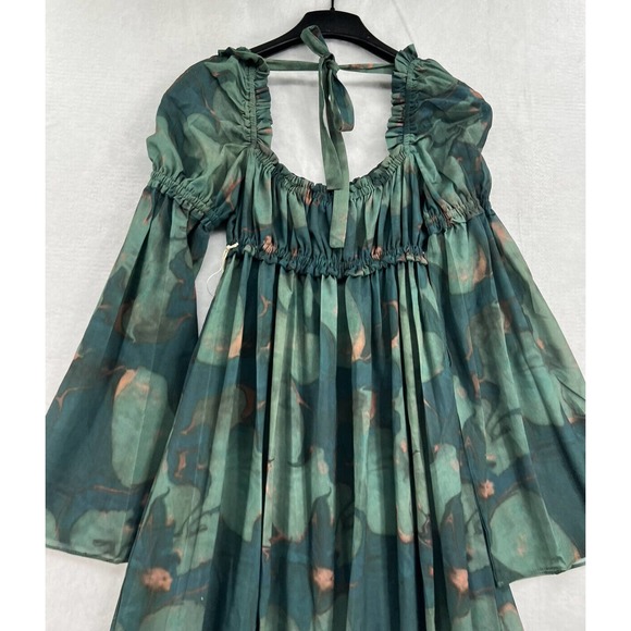 Free People Stone Cold Fox Jasmine Long Queen Statement Maxi Top Tunic - Picture 8 of 12